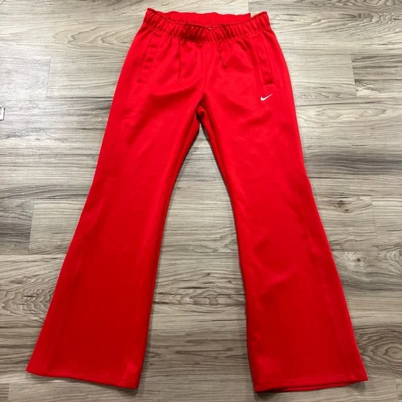 Nike Casual Flare Pant Slim Fit Mid Rise Full Length Women Medium HJ1016-657 $85 - Picture 1 of 7
